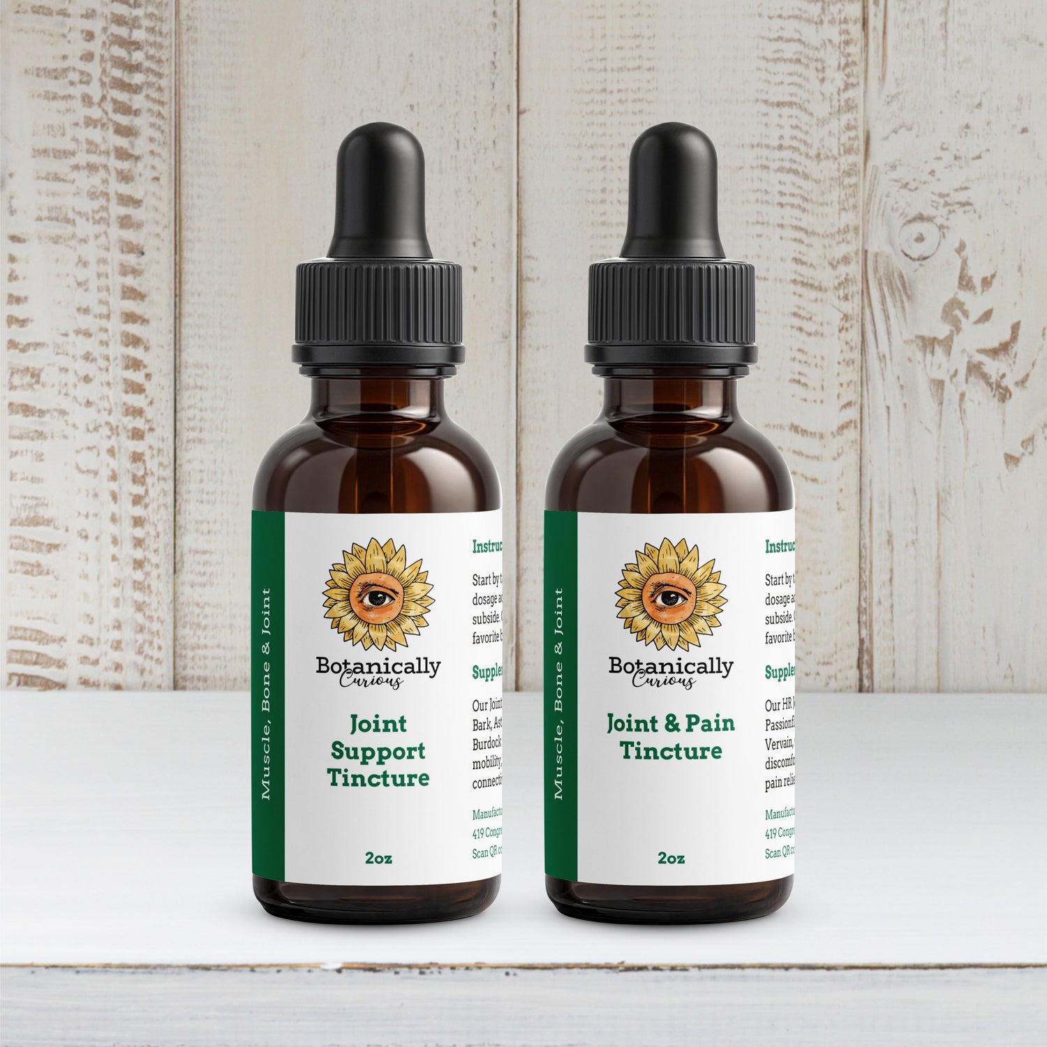 Muscle, Bone & Joint Support Tinctures